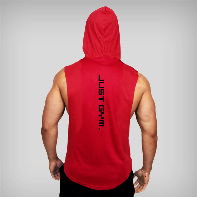 Hooded Fitness Vest for Men