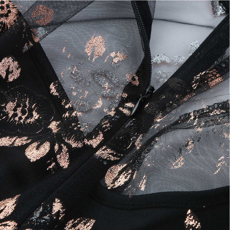 Long Sleeve Stitching Jumpsuit