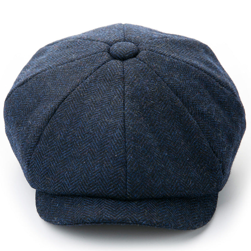 Vintage Cap Leisure Duckbill Newsboy Hat