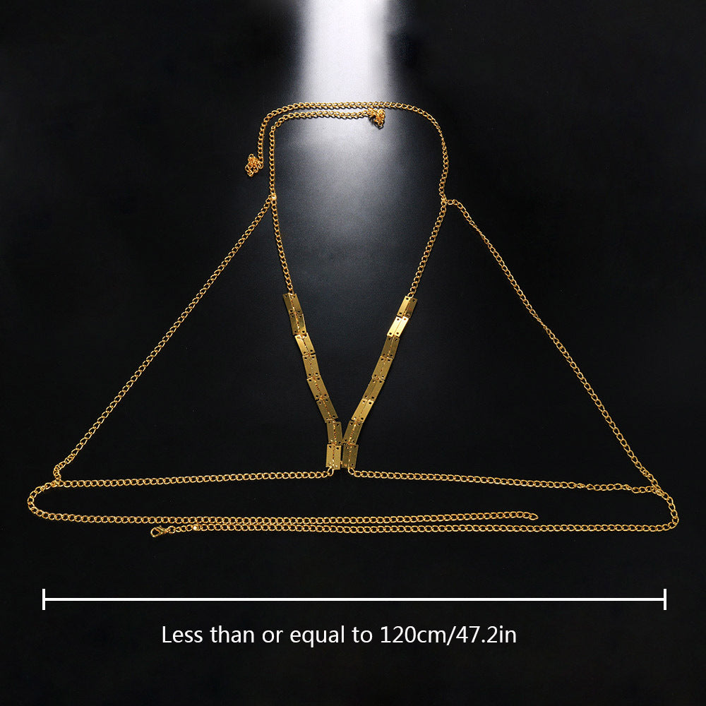 Simple Chest Bra Body Chain