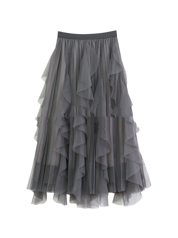 Irregular Fairy Skirt for Effortless Seasonal Chic