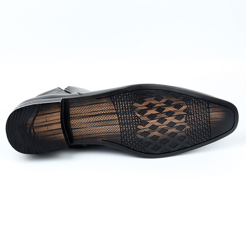 Square Toe Ankle Boots