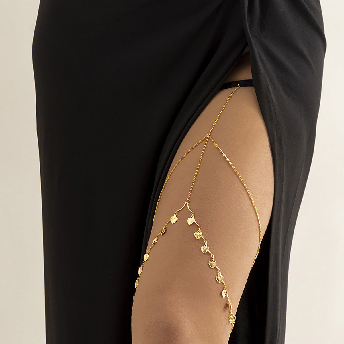Leisure Pearl Leg Ring Body Chain