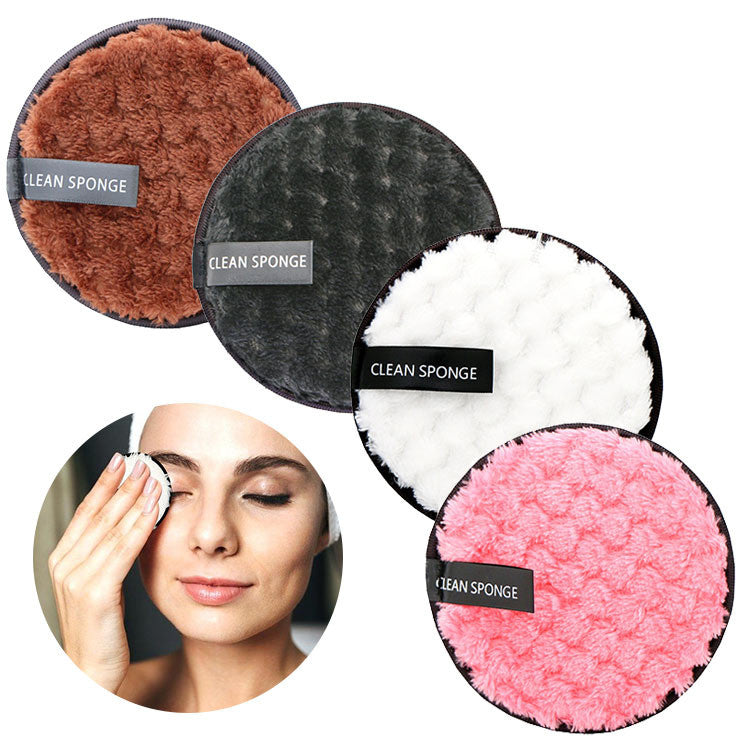 Gentle Makeup Removal Microfiber Reusable Cleansing Pad