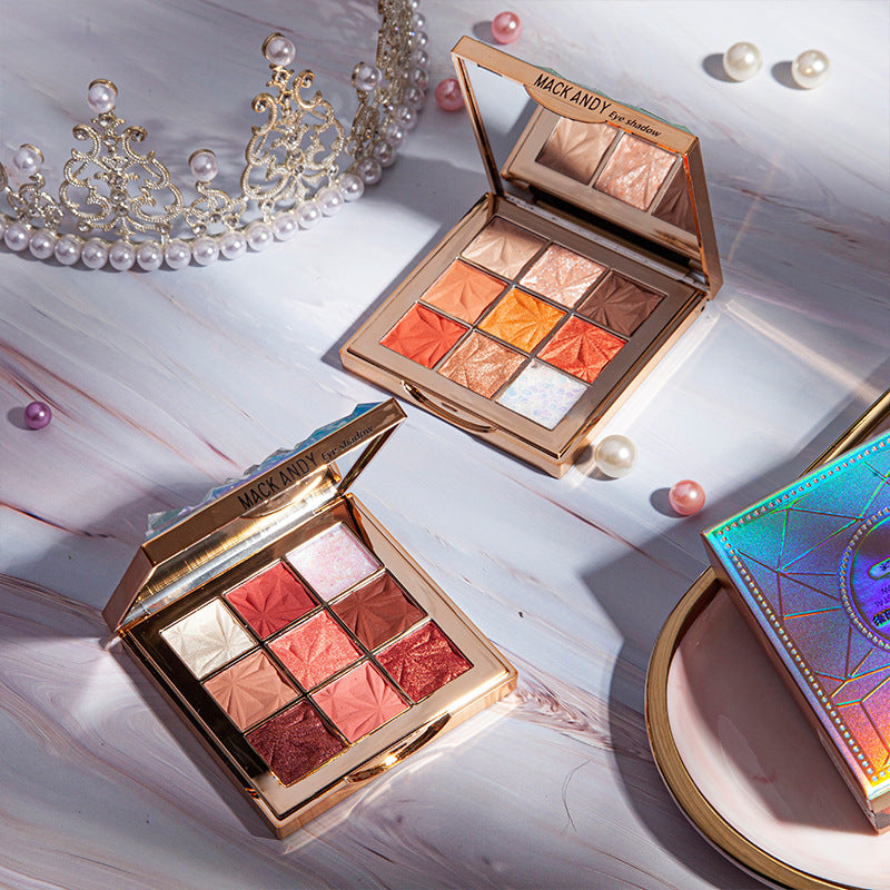 Pearl Glitter Shimmering Eyeshadow Palette