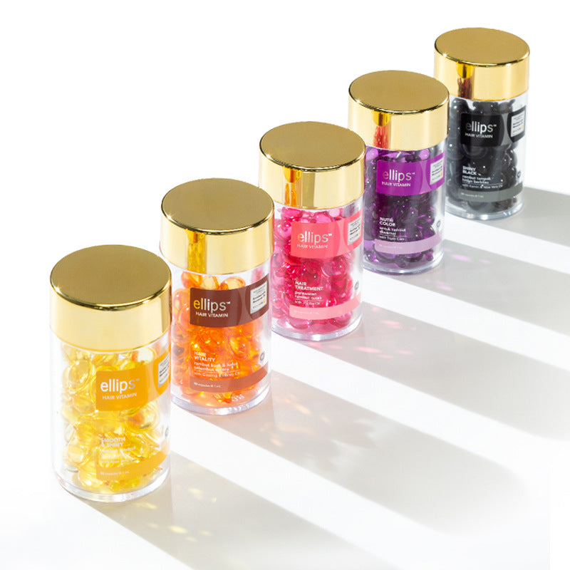 Essential Oil Capsules Goodbye to Dryness and Damage Hair