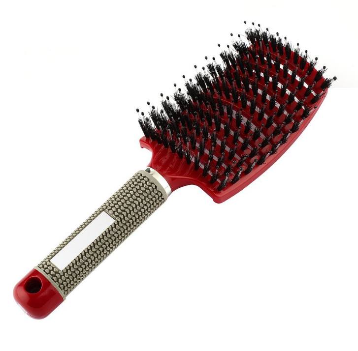 Detangle Bristle and Nylon Comb Anti-Knot Hair Brush