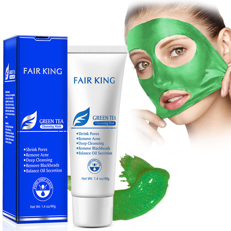 Deep-Cleansing Green Tea Mask Formula for Clearer Skin