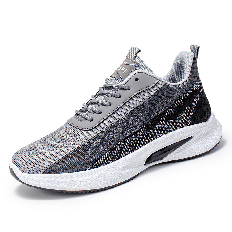 Color-Blocked Mesh Sneakers