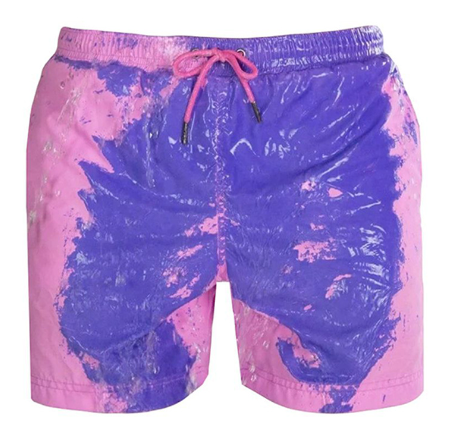 Magical Color-Changing Swim Shorts