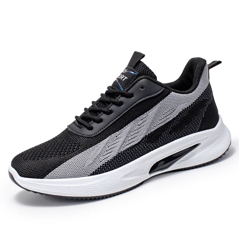 Color-Blocked Mesh Sneakers