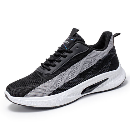 Color-Blocked Mesh Sneakers